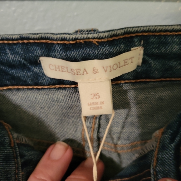 New ladies Chelsea And Violet Blue jeans. Size 25. - Picture 7 of 8